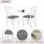 Ensemble de table de salle à manger 5 pièces avec 4 chaises, ensemble de table de salle à manger moderne en bois pour 4 personnes, ensemble de table de salle à manger pour 4 personnes-340814496