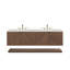 Meuble-lavabo double flottant 72 po Marcello-101290112-101290115