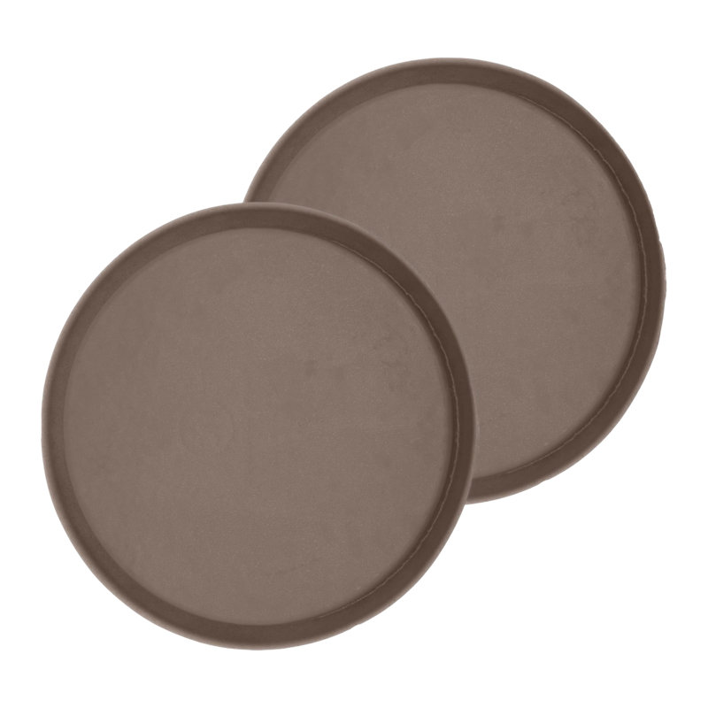 Soucoupe Terrazzo, H 1,35 po x l 15,25 po x P 15,25 po, Chocolat