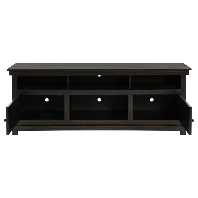 Meuble télé Thurston 70 po Java, Noir, noir, noir, noir, 70"
