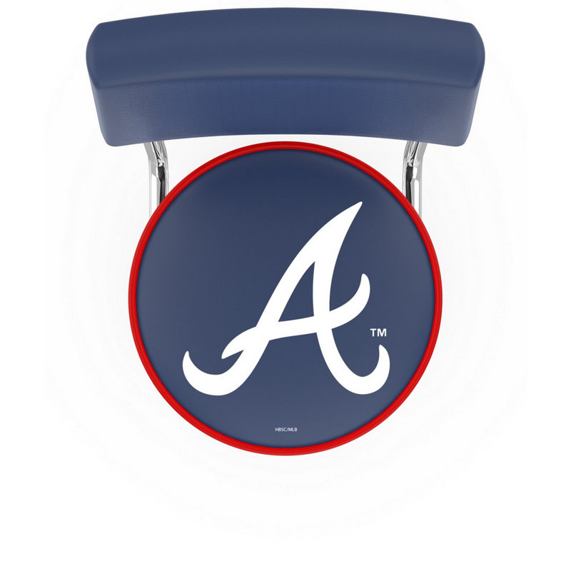 L7C4 Tabouret de comptoir pivotant Braves d'Atlanta