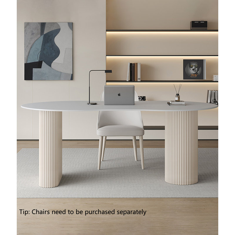 Bureaux de luxe modernes à lumière simple, H 29,53 po x l 47,24 po x P 23,62 po