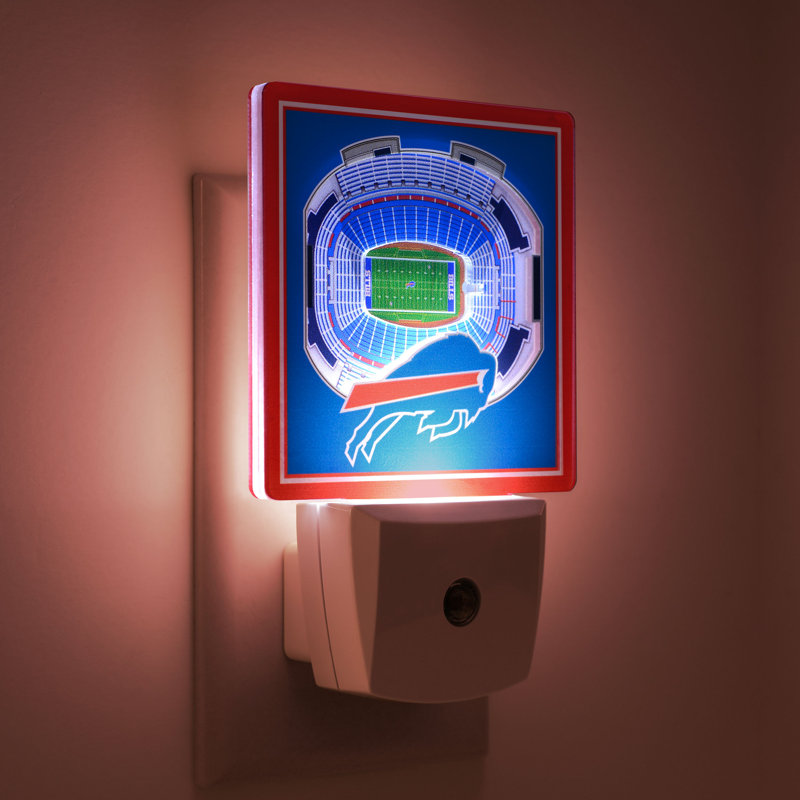 NFL Buffalo Bills Stadium View Night Light