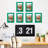 Green Wood Picture Frame - Set of 6-89854960