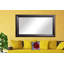Asiel Wood Flat Wall Mirror