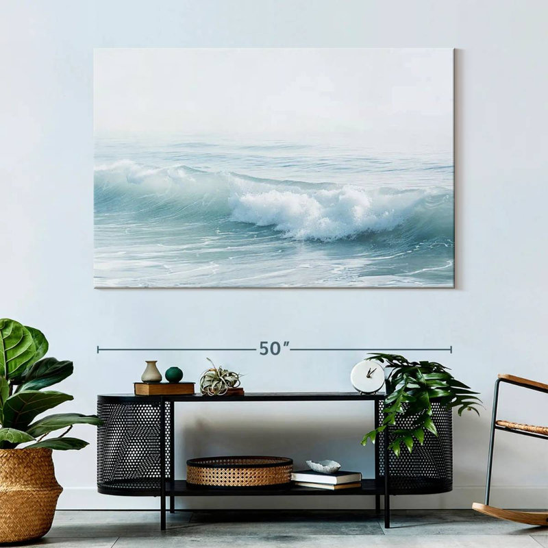 Tide Meets Sand, 34" H x 51" W