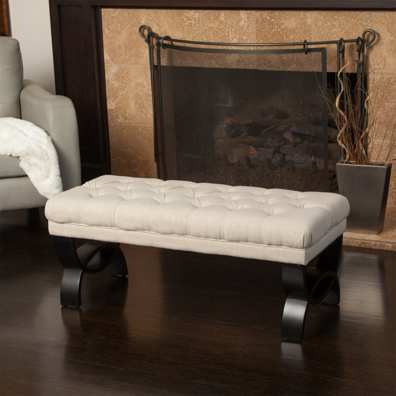 HILTON OTTOMAN, Light Beige