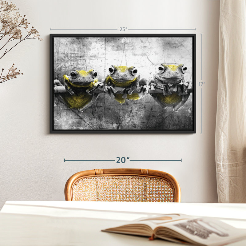 Reproduction d'art sur toile, H 17 po x l 25 po