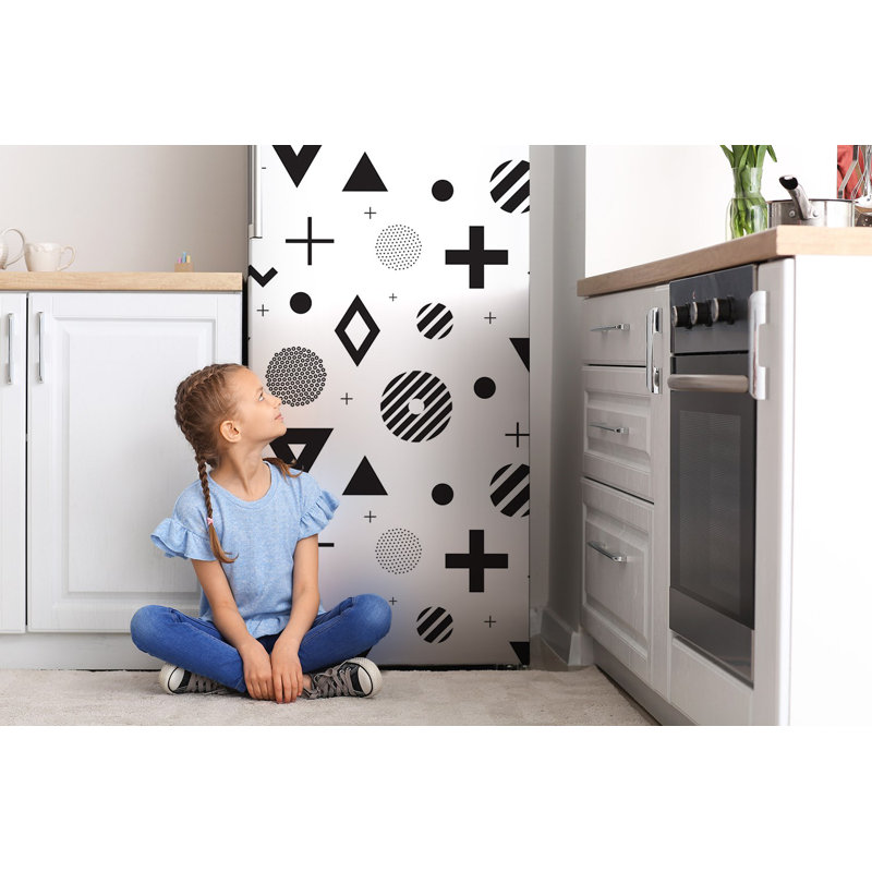 Abstract Door Decal