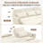 82" Three-Seater Upholstered Sofa