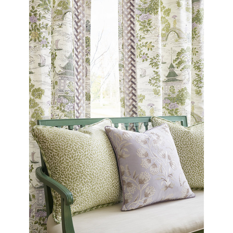 Calabria Riva Fabric, White