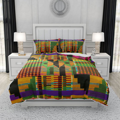 Bedding Sets Polyester Box Stitch Floral Duvet Cover & Insert