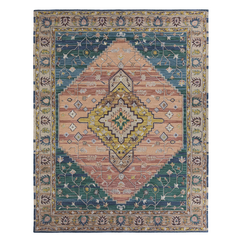 Rockford Wool Oriental Indoor Rug, Rectangle 8' x 10'