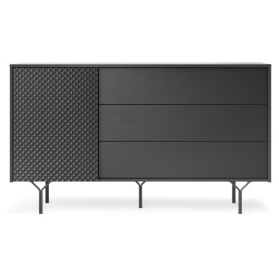 Hearld 144cm W 3 - Drawer Chest of Drawers