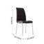 Chaise moderne rembourrée en métal avec pieds en polyuréthane-74891958