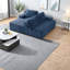 Canapé modulaire multifonctionnel en velours côtelé, style moderne pour salon, chambre à coucher, appartement
