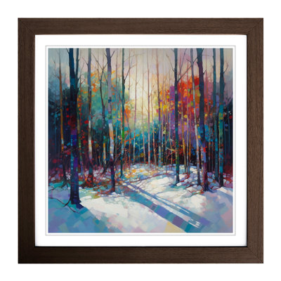 Single Picture Frame Print on Wood