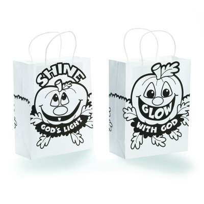 Paper Halloween Gift Bags
