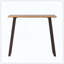 Table de bar, bois d'acacia naturel