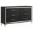 Malcolm Black 6-drawer Dresser Cabinet