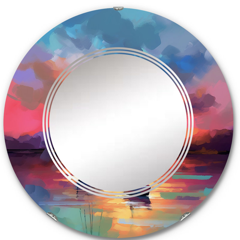 Miroir mural Ancolie, 24 po x 24 po