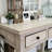 Rustic Birch Wood Console Table