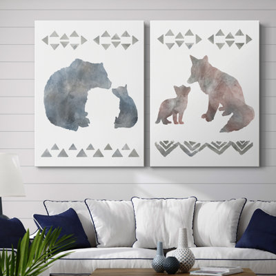 " Little Man Cave Bears " 2 - Pieces