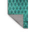 Tapis bleu sarcelle en polyester tissé à la machine Jaterria-273170173