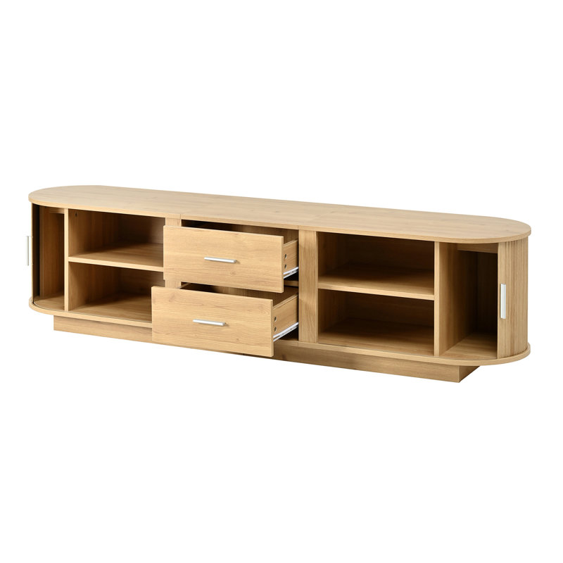 Meuble télé American Style, Acacia Wood