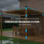 Pergola d'extérieur, pergola à persiennes, pergola de patio (pergola seulement)