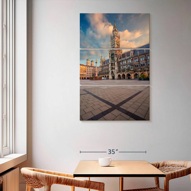 Masam Mary's Square Munich, 65" H x 42" W