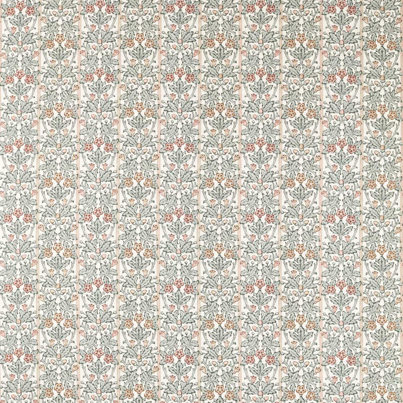 Oak & Blossom, Umber/Mineral Blue