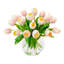 Tulip Faux Floral in Vase-344576558