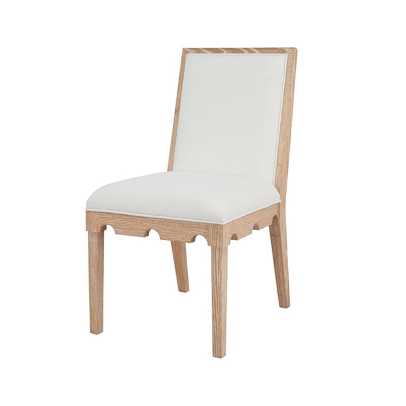 Lanister Upholstered Dining Chair, Oak