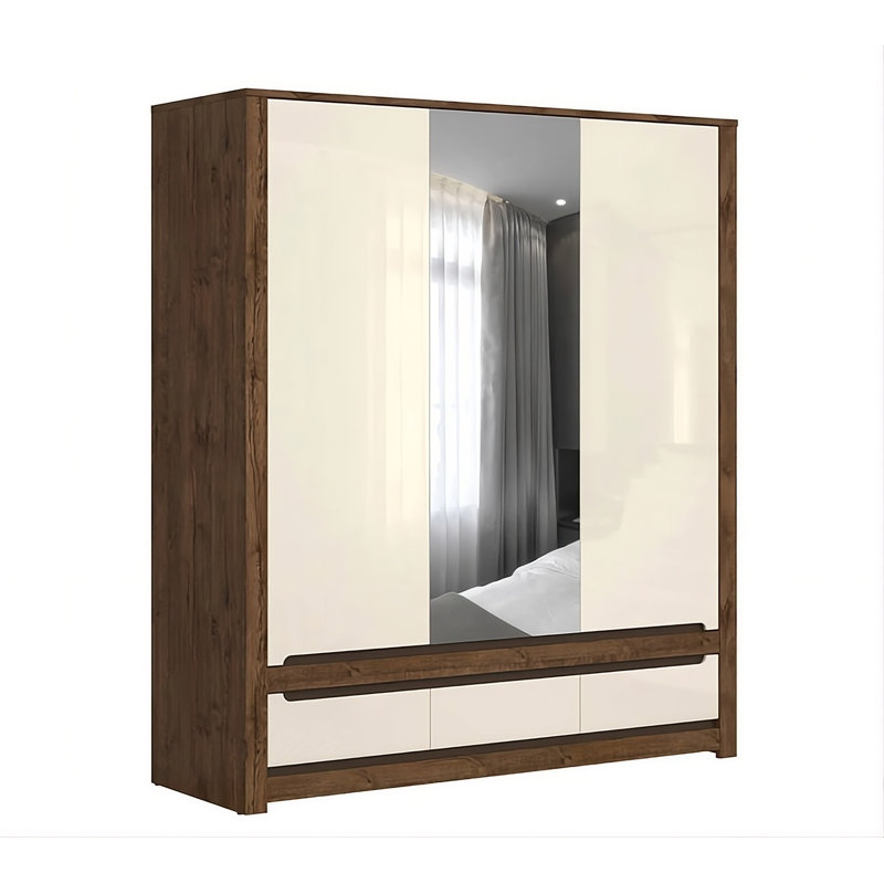 Ruso Manufactured Wood Wardrobe