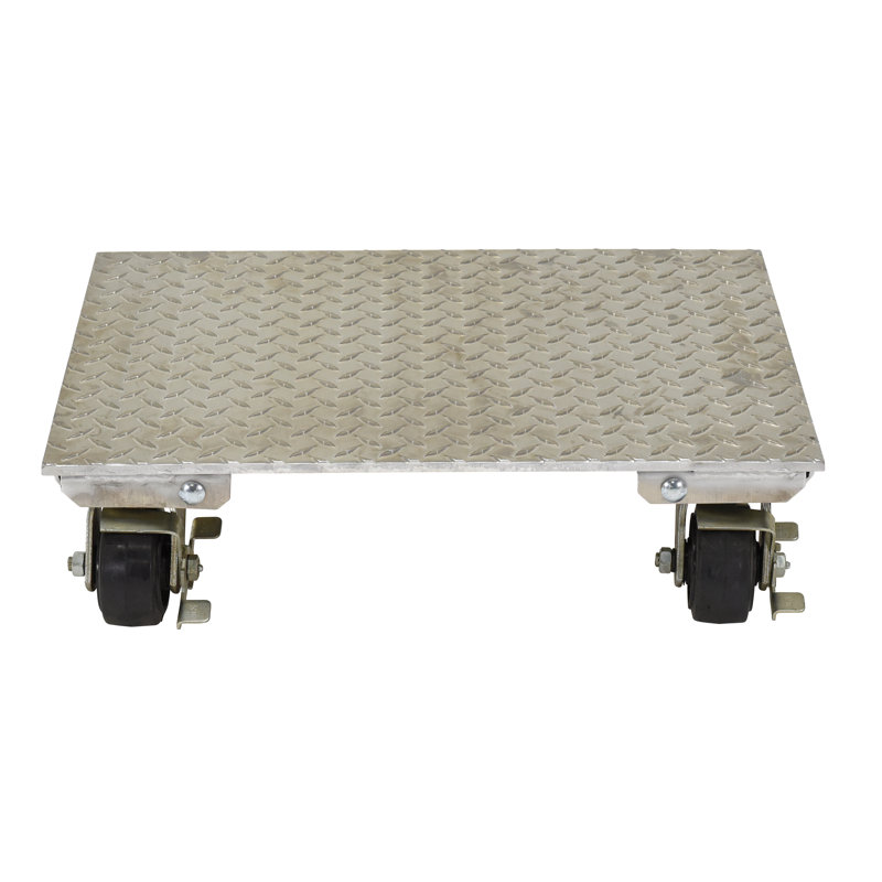 1200 Lb. Capacity Platform Dolly, 6.125" H x 18" W x 24" D