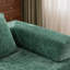 Canapé-lit convertible au sol avec coussin, support pour le dos et accoudoirs, canapé futon confortable pour le salon et la chambre à coucher, tissu chenille, vert foncé-23621352