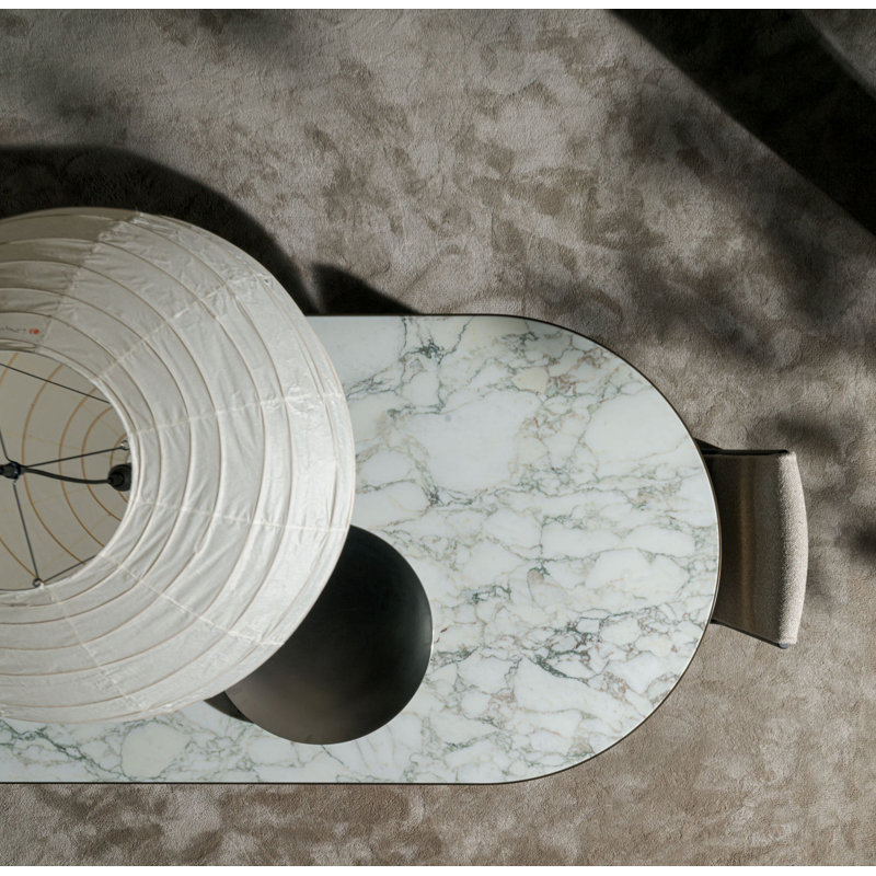 Blevio 41.38" Marble Dining Table by Ignazio Gardella