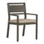 Chaise avec accoudoirs en aluminium Avondale - Gris ardoise-2120111962-2120111963-2120112064