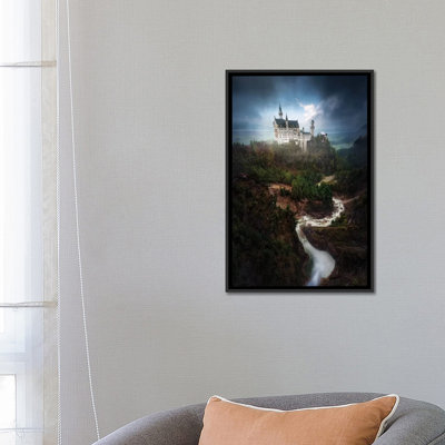 « neuschwanstein » par juan pablo de miguel, impression sur toile tendue