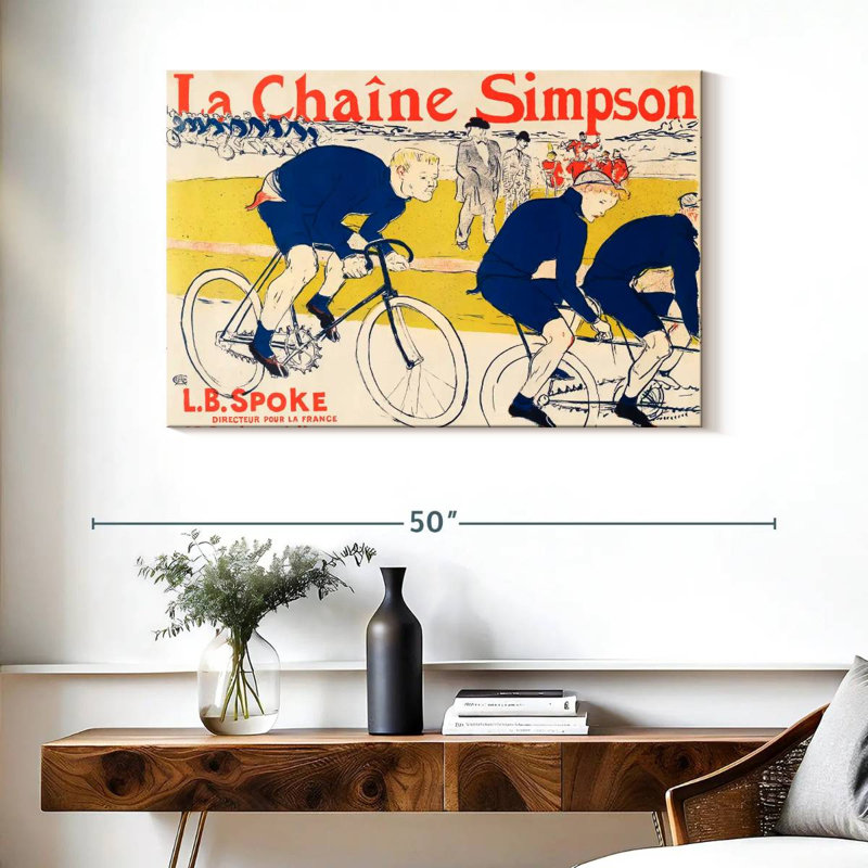 La chaîne Sirci The Simpson, H 26 po x l 39 po