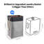 Canvas Rolling Laundry Bin with Handles-1664458271