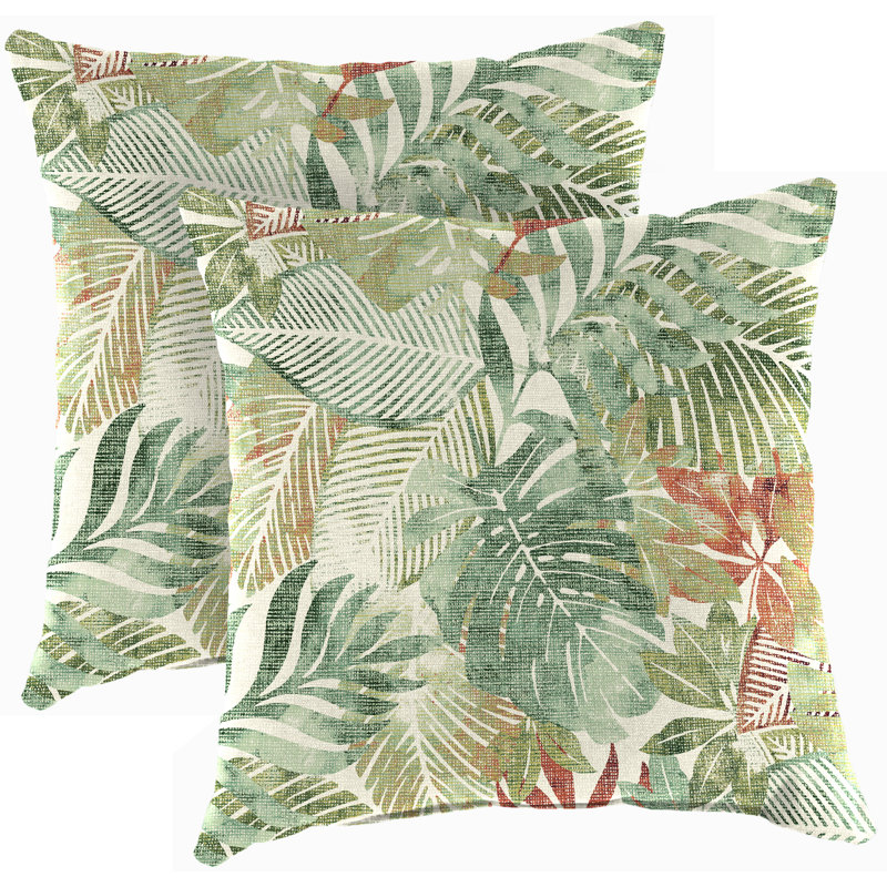 Sunbrella Outdoor Throw Pillow, Wesley Almond