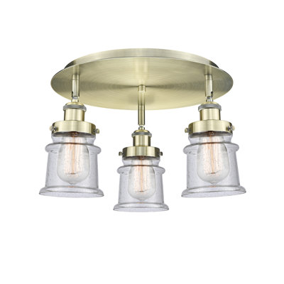 Alvi Glass Flush Mount
