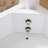 Vanity Stool Makeup Bench Dressing Stool with Cushion And Solid Legs