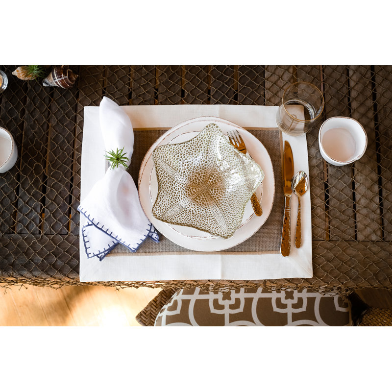 Lastra Stoneware Condiment Server, White