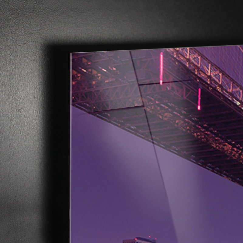 New York by Night - Unframed Photograph, 65cm H x 95cm W