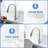 Brushed Nickel Kitchen Sink Faucet With Pull-Out Sprayer, Stainless Steel | Gift Idea-122633953-122633954
