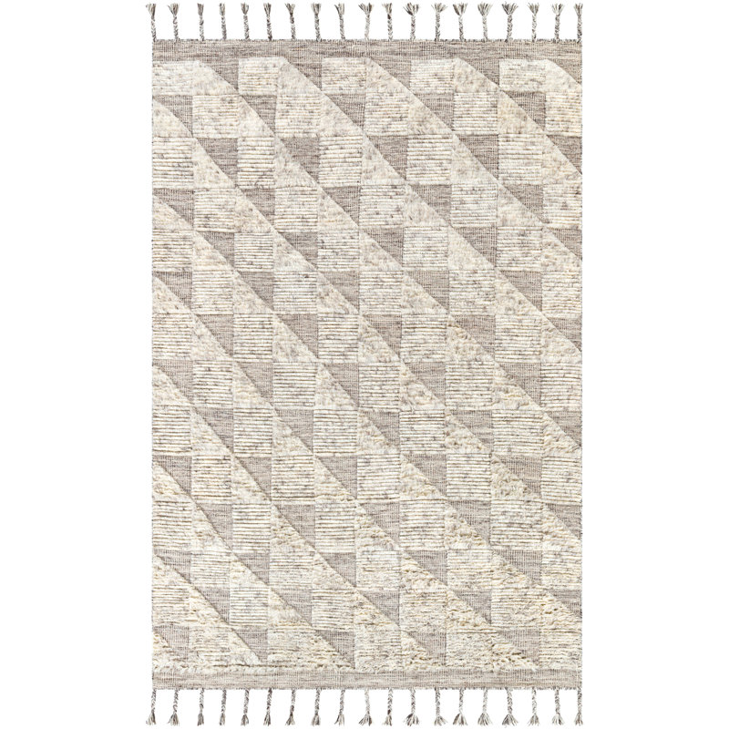Sahara Wool Geometric Area Rug, Rectangle 2' x 3'