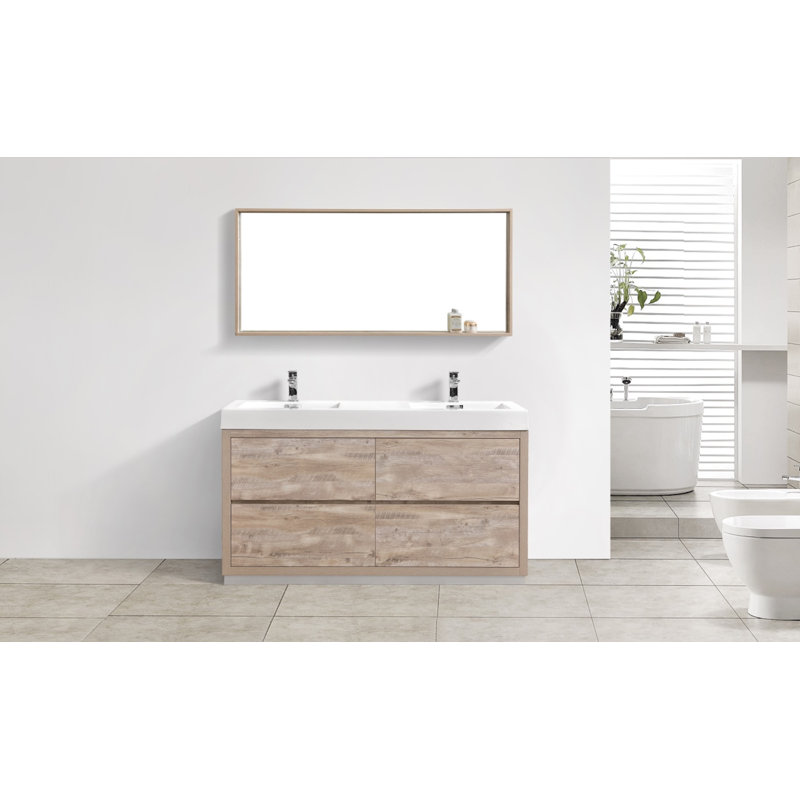 Ensemble de meuble-lavabo double 60 po Parsonage